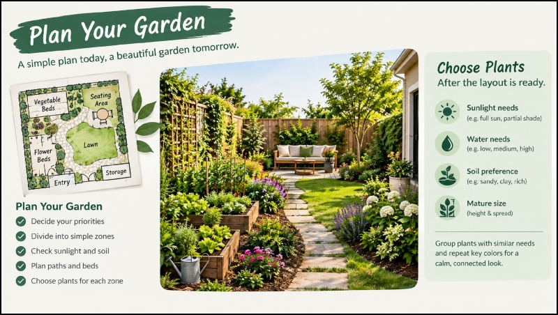 How to Design a Garden Layout Kdagardenation